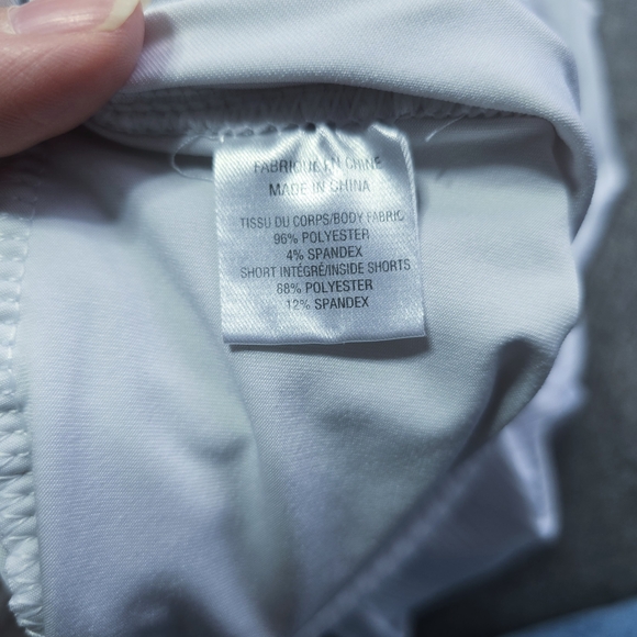 ACX Active White Ribbed Skort - Picture 10 of 10